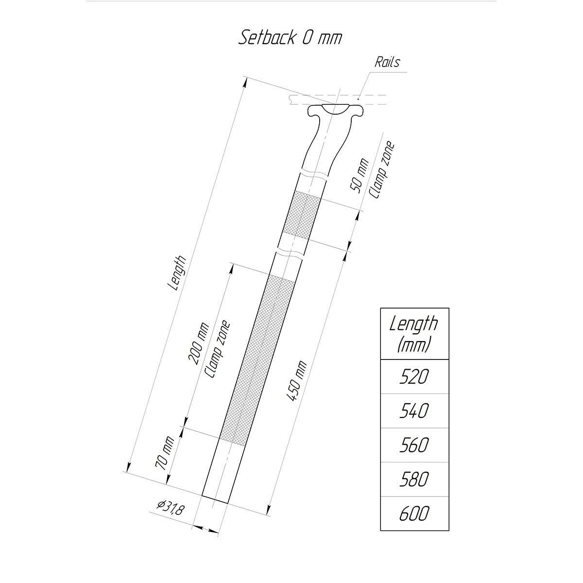 Glagol Brompton — Carbon Seatpost